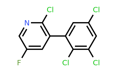 1361647-31-5 | 2-Chloro-5-fluoro-3-(2,3,5-trichlorophenyl)pyridine