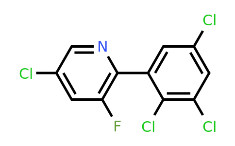 1361647-36-0 | 5-Chloro-3-fluoro-2-(2,3,5-trichlorophenyl)pyridine