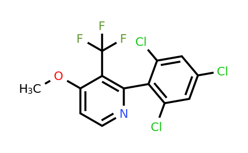 1361647-51-9 | 4-Methoxy-2-(2,4,6-trichlorophenyl)-3-(trifluoromethyl)pyridine