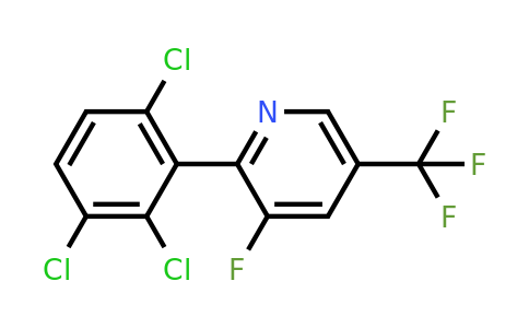 1361647-69-9 | 3-Fluoro-2-(2,3,6-trichlorophenyl)-5-(trifluoromethyl)pyridine