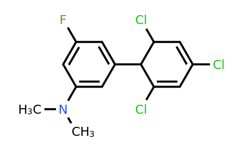 1361648-07-8 | [3-Fluoro-5-(2,4,6-trichlorocyclohexa-2,4-dienyl)-phenyl]-dimethyl-amine