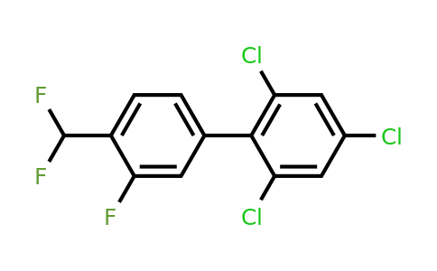 1361648-28-3 | 4'-(Difluoromethyl)-3'-fluoro-2,4,6-trichlorobiphenyl