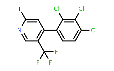 1361649-32-2 | 2-Iodo-4-(2,3,4-trichlorophenyl)-5-(trifluoromethyl)pyridine