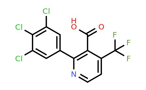 1361649-40-2 | 2-(3,4,5-Trichlorophenyl)-4-(trifluoromethyl)nicotinic acid