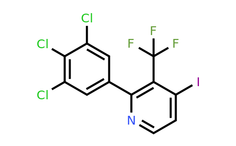 1361649-45-7 | 4-Iodo-2-(3,4,5-trichlorophenyl)-3-(trifluoromethyl)pyridine
