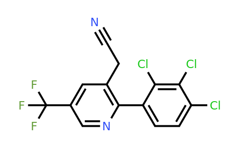 1361649-63-9 | 2-(2,3,4-Trichlorophenyl)-5-(trifluoromethyl)pyridine-3-acetonitrile
