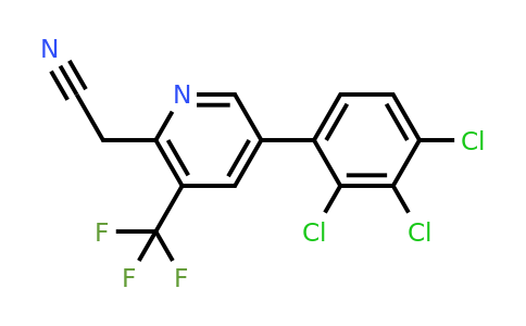 1361649-72-0 | 5-(2,3,4-Trichlorophenyl)-3-(trifluoromethyl)pyridine-2-acetonitrile