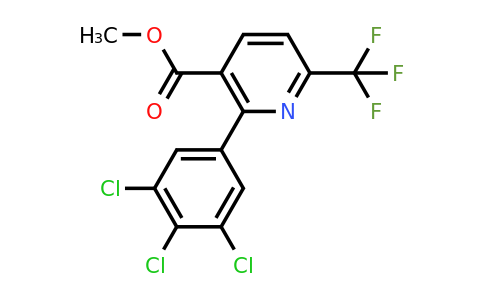 1361649-91-3 | Methyl 2-(3,4,5-trichlorophenyl)-6-(trifluoromethyl)nicotinate