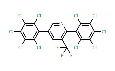 1361651-40-2 | 2,5-Bis(perchlorophenyl)-3-(trifluoromethyl)pyridine