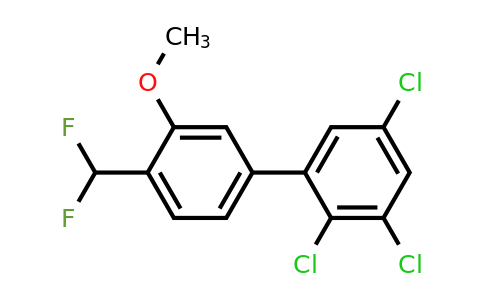 1361651-44-6 | 4'-(Difluoromethyl)-3'-methoxy-2,3,5-trichlorobiphenyl