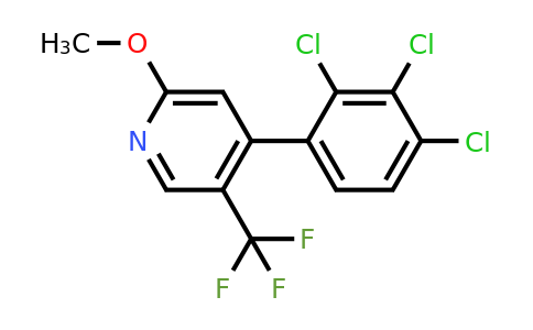 1361651-59-3 | 2-Methoxy-4-(2,3,4-trichlorophenyl)-5-(trifluoromethyl)pyridine