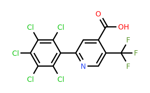 1361651-65-1 | 2-(Perchlorophenyl)-5-(trifluoromethyl)isonicotinic acid
