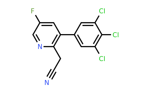 1361651-72-0 | 5-Fluoro-3-(3,4,5-trichlorophenyl)pyridine-2-acetonitrile
