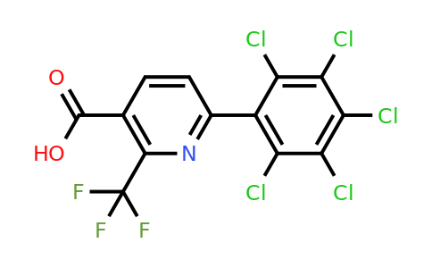 1361651-79-7 | 6-(Perchlorophenyl)-2-(trifluoromethyl)nicotinic acid