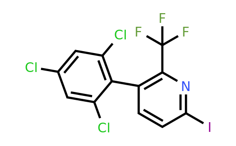 1361652-75-6 | 6-Iodo-3-(2,4,6-trichlorophenyl)-2-(trifluoromethyl)pyridine
