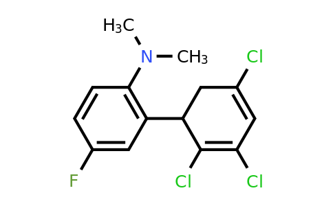 1361653-66-8 | [4-Fluoro-2-(2,3,5-trichlorocyclohexa-2,4-dienyl)-phenyl]-dimethyl-amine