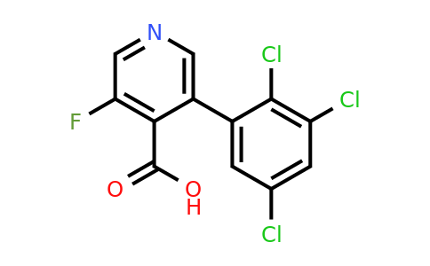 1361653-90-8 | 3-Fluoro-5-(2,3,5-trichlorophenyl)isonicotinic acid