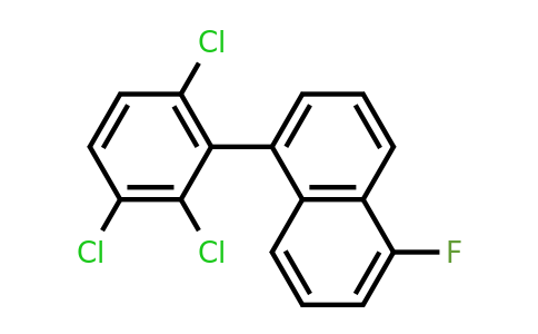 1361653-97-5 | 1-Fluoro-5-(2,3,6-trichlorophenyl)naphthalene