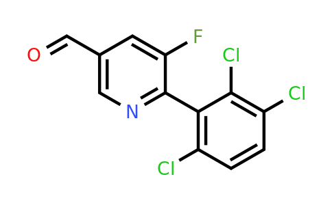 1361654-08-1 | 5-Fluoro-6-(2,3,6-trichlorophenyl)nicotinaldehyde