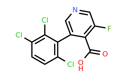 1361654-40-1 | 3-Fluoro-5-(2,3,6-trichlorophenyl)isonicotinic acid