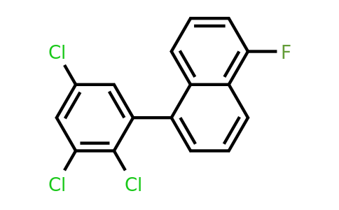 1361654-48-9 | 1-Fluoro-5-(2,3,5-trichlorophenyl)naphthalene