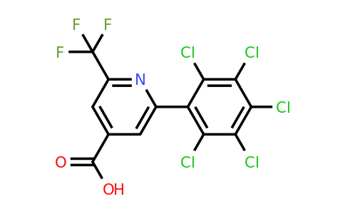 1361654-52-5 | 2-(Perchlorophenyl)-6-(trifluoromethyl)isonicotinic acid