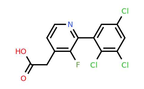 1361654-57-0 | 3-Fluoro-2-(2,3,5-trichlorophenyl)pyridine-4-acetic acid