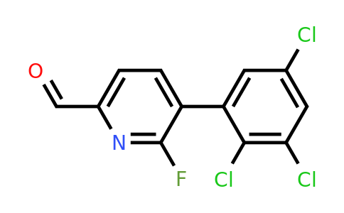 1361654-71-8 | 6-Fluoro-5-(2,3,5-trichlorophenyl)picolinaldehyde