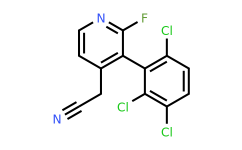 1361654-76-3 | 2-Fluoro-3-(2,3,6-trichlorophenyl)pyridine-4-acetonitrile