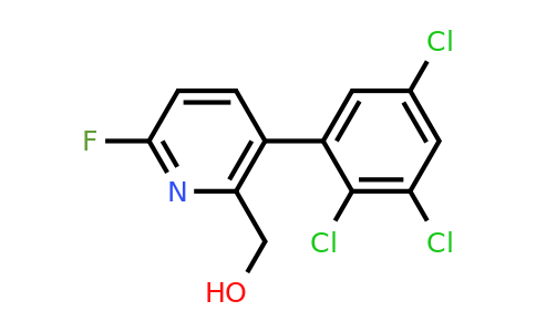 1361655-16-4 | 6-Fluoro-3-(2,3,5-trichlorophenyl)pyridine-2-methanol