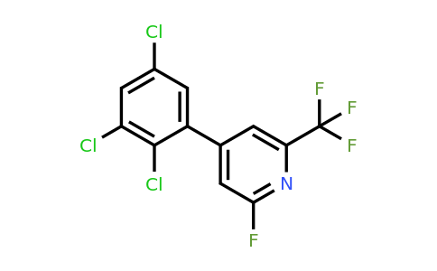 1361655-28-8 | 2-Fluoro-4-(2,3,5-trichlorophenyl)-6-(trifluoromethyl)pyridine