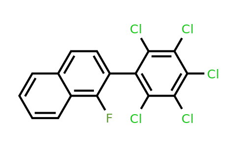 1361655-34-6 | 1-Fluoro-2-(perchlorophenyl)naphthalene