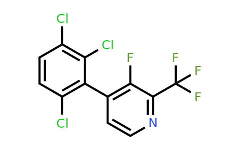 1361655-35-7 | 3-Fluoro-4-(2,3,6-trichlorophenyl)-2-(trifluoromethyl)pyridine