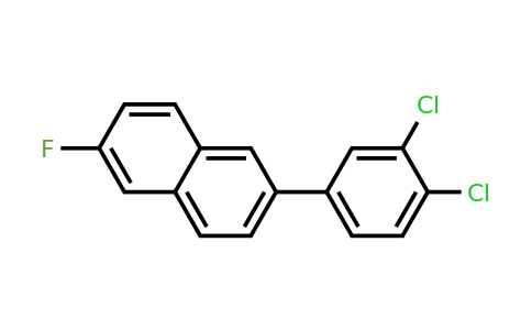1361656-76-9 | 2-(3,4-Dichlorophenyl)-6-fluoronaphthalene