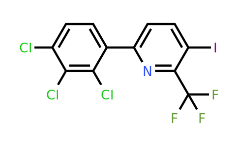 1361656-80-5 | 3-Iodo-6-(2,3,4-trichlorophenyl)-2-(trifluoromethyl)pyridine