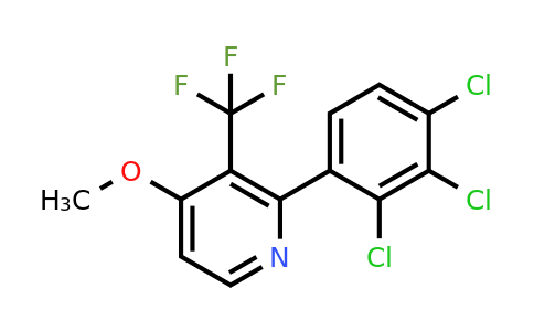 1361659-08-6 | 4-Methoxy-2-(2,3,4-trichlorophenyl)-3-(trifluoromethyl)pyridine
