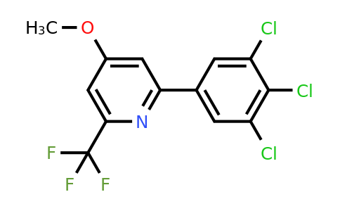 1361659-13-3 | 4-Methoxy-2-(3,4,5-trichlorophenyl)-6-(trifluoromethyl)pyridine