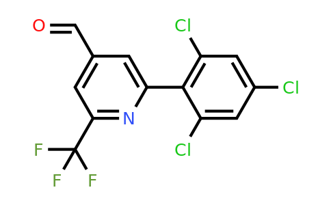1361660-39-0 | 2-(2,4,6-Trichlorophenyl)-6-(trifluoromethyl)isonicotinaldehyde