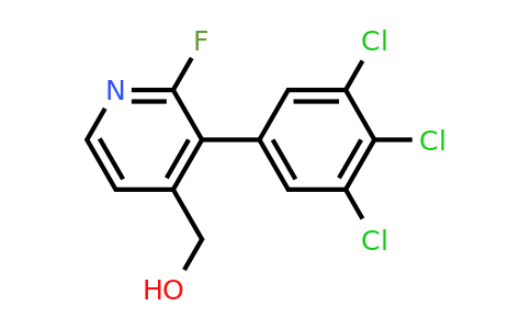 1361660-50-5 | 2-Fluoro-3-(3,4,5-trichlorophenyl)pyridine-4-methanol