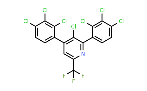 1361660-52-7 | 2,4-Bis(2,3,4-trichlorophenyl)-3-chloro-6-(trifluoromethyl)pyridine