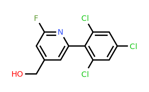 1361660-58-3 | 2-Fluoro-6-(2,4,6-trichlorophenyl)pyridine-4-methanol