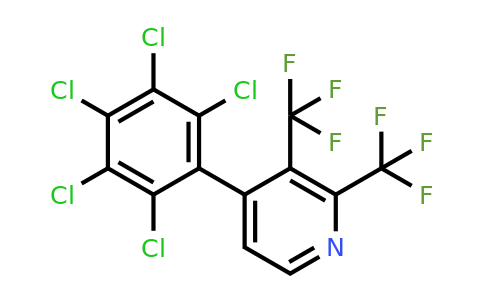 1361660-59-4 | 2,3-Bis(trifluoromethyl)-4-(perchlorophenyl)pyridine