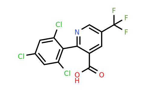 1361660-63-0 | 2-(2,4,6-Trichlorophenyl)-5-(trifluoromethyl)nicotinic acid