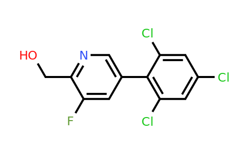 1361660-65-2 | 3-Fluoro-5-(2,4,6-trichlorophenyl)pyridine-2-methanol