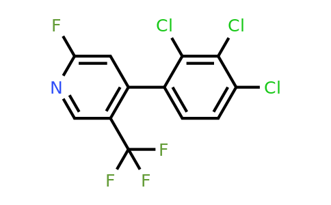 1361660-82-3 | 2-Fluoro-4-(2,3,4-trichlorophenyl)-5-(trifluoromethyl)pyridine