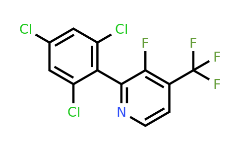 1361660-88-9 | 3-Fluoro-2-(2,4,6-trichlorophenyl)-4-(trifluoromethyl)pyridine