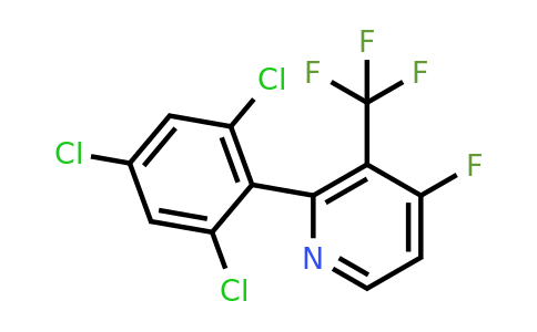 1361660-99-2 | 4-Fluoro-2-(2,4,6-trichlorophenyl)-3-(trifluoromethyl)pyridine