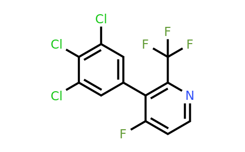 1361661-07-5 | 4-Fluoro-3-(3,4,5-trichlorophenyl)-2-(trifluoromethyl)pyridine