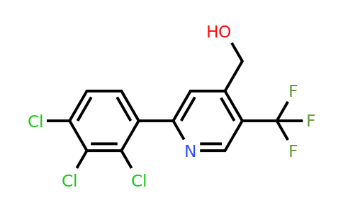 1361661-18-8 | 2-(2,3,4-Trichlorophenyl)-5-(trifluoromethyl)pyridine-4-methanol