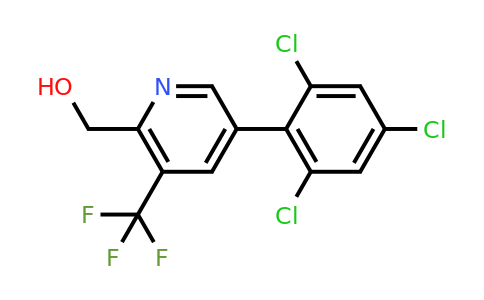 1361661-38-2 | 5-(2,4,6-Trichlorophenyl)-3-(trifluoromethyl)pyridine-2-methanol